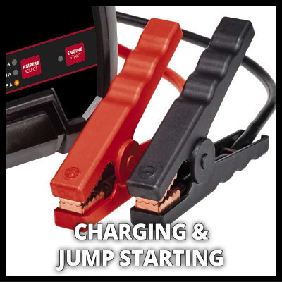 Пуско зарядний пристрій Einhell CE-BC 15 M, 280Вт, 12В, 3-600Ач, макс 15А, 7.65кг (1002265) Вінниця - фото 9