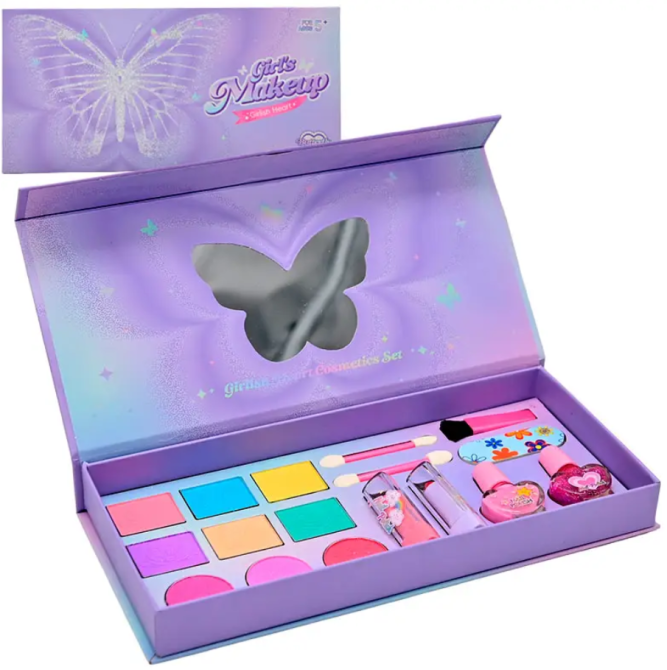 Набір косметики дзеркало тіні аплікатори 2 лака пилочка 2 блиску (SY 2226 A) Чернигов - изображение 1