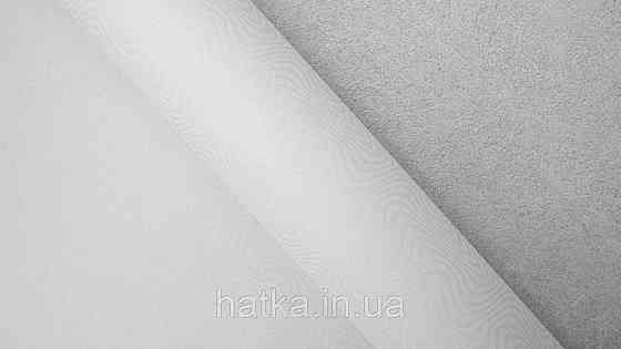 Обои под покраску виниловые на флизелине  Sintra Paint by 1.06x25 м полосы волны зигзаги белые 541128 Киев