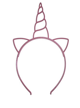 Детский обруч Единорог с ушками 22 на 14 см розовый Киев