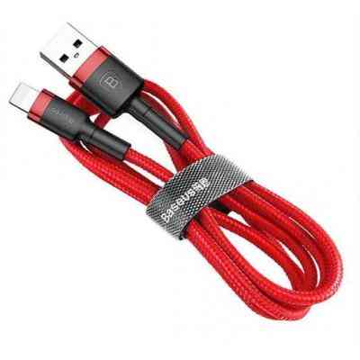 Дата кабель USB 2.0 AM to Type-C 1.0m Cafule 3A red+red Baseus (CATKLF-B09) Винница