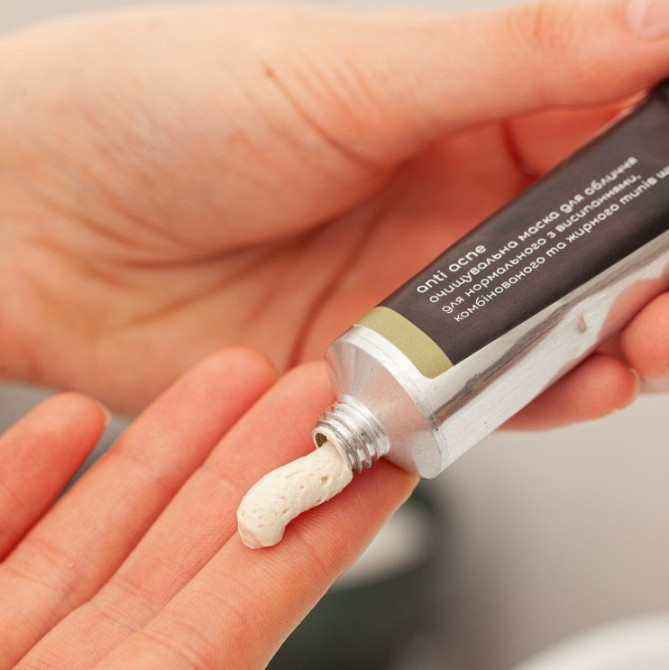 Очищувальна маска для обличчя Anti acne Sue 50 г Київ - фото 3