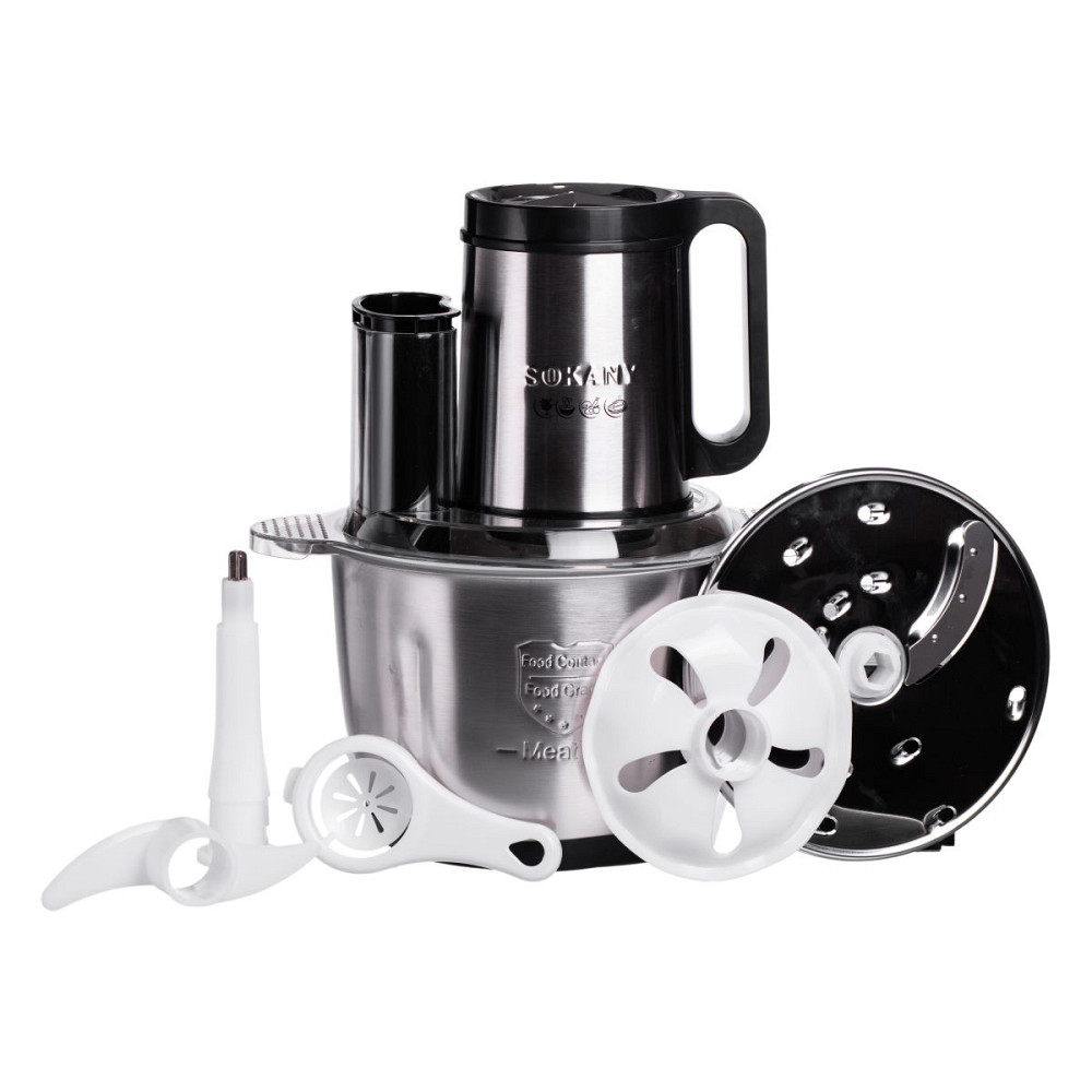Sokany Чоппер подрібнювач із чашею на 2.7 л кухонний електричний Sokany SK-06019 Київ - фото 7