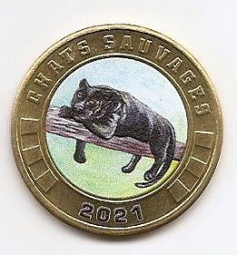 Фентезі - Tromelin - 3 франка 2021 / UNC Пантера Полтава - изображение 1