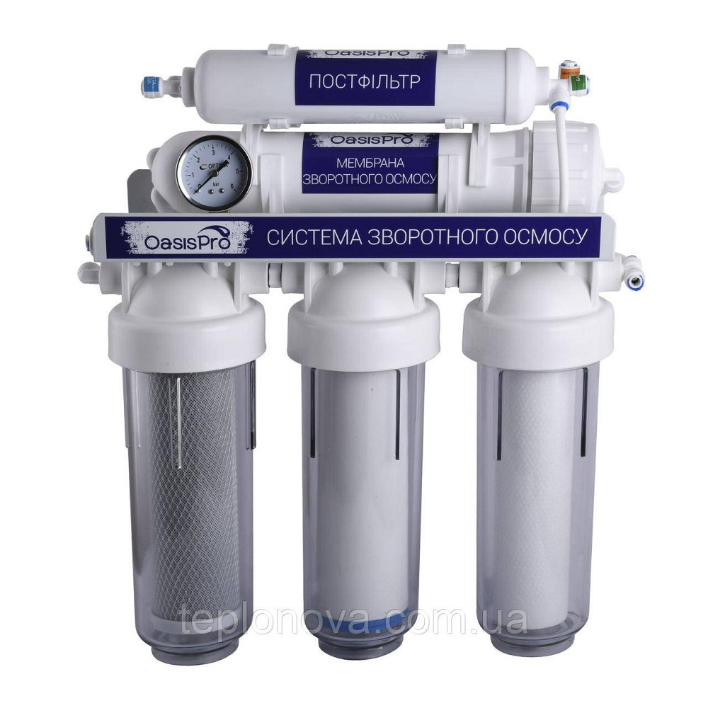 Система зворотного осмосу OasisPro без насоса + ПЛАСТ. бак, мінералізатор BSL01M-RO-75 Чернівці - фото 8