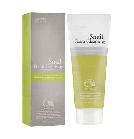Пінка для вмивання Snail Foam Cleansing 3W Clinic 100 мл Київ
