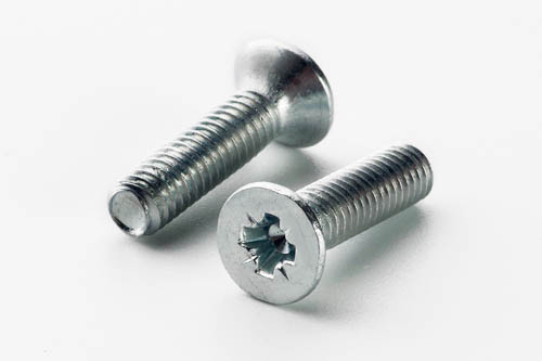 Гвинт метричний із потайною головкою М8*35 DIN 965 кл. пр. 4,8 цинк білий (пач 25 шт.) APRO Рівне - фото 1