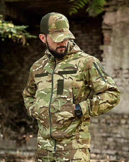 Тактична куртка field мультикам Одеса - фото 1