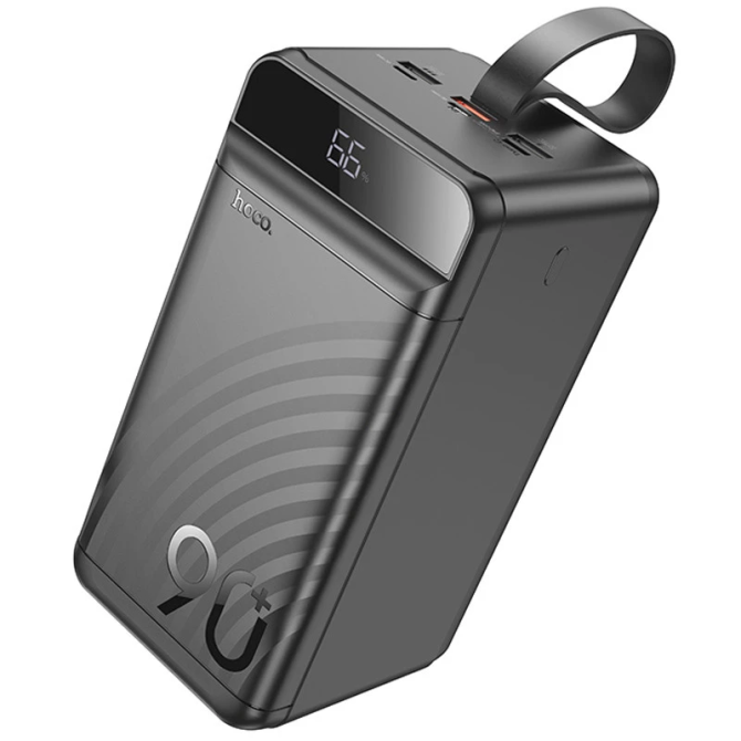 Універсальна зарядна батарея Hoco J123D 90000mAh Element PD20W+QC3.0(22.5W) Чорний Вінниця - фото 1