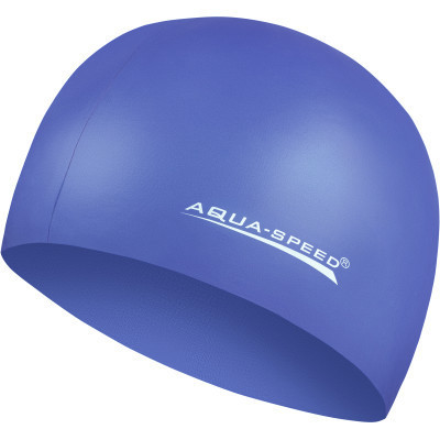 Шапка для плавання Aqua Speed Mega 100-17 синій Уні OSFM (5908217635495) Вінниця - фото 1