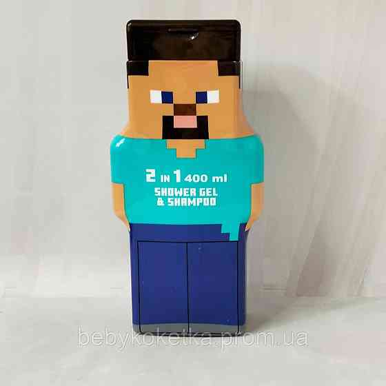 Дитячий шампунь та гель для душу 2 в1 Minecraft 400мл Львів