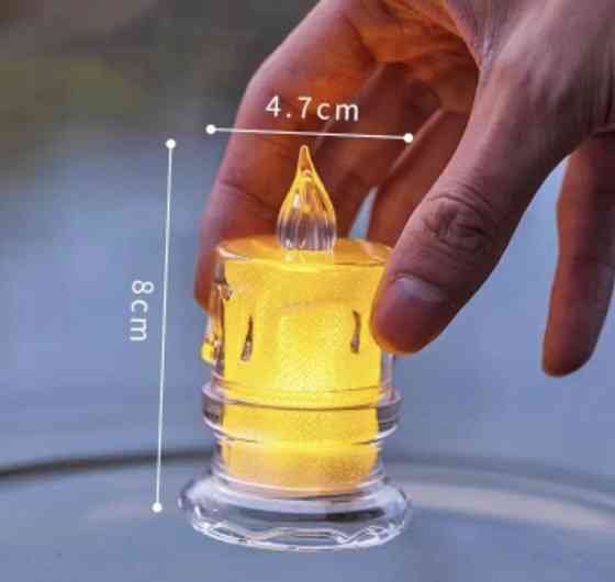 LED свічка на батарейках Сміла