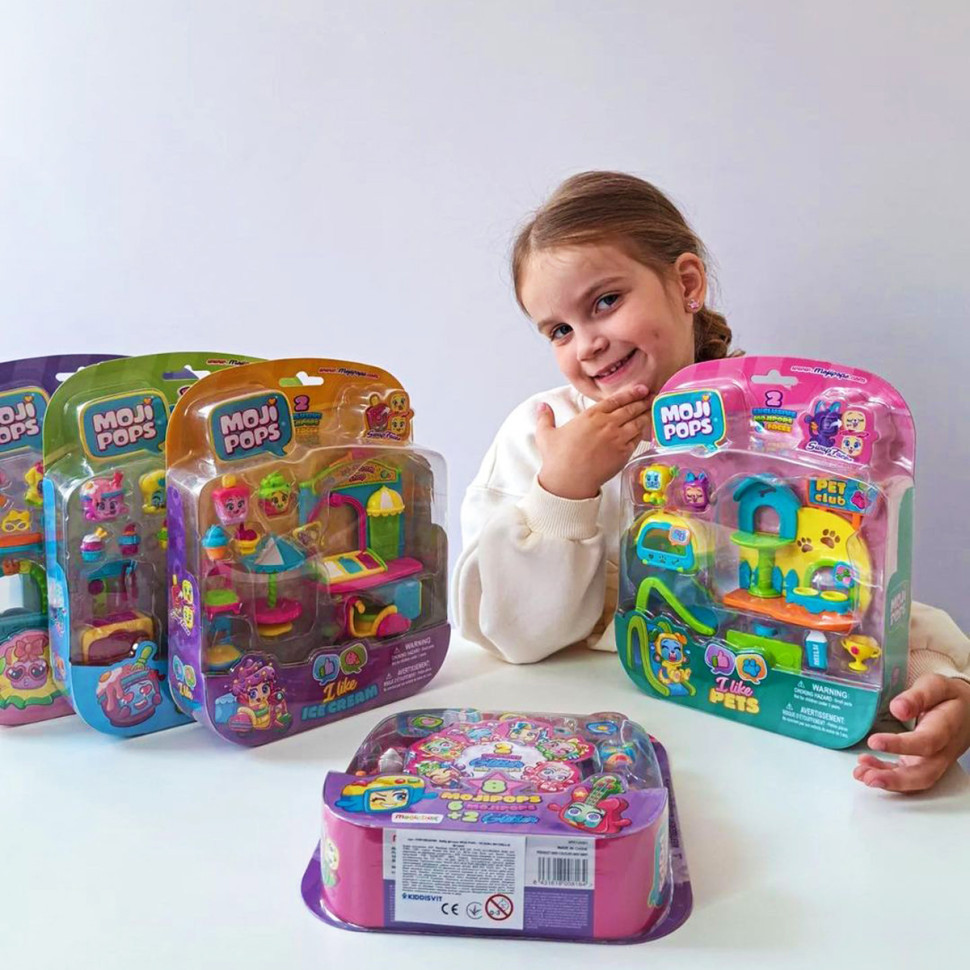 Ігровий набір Капкейк-кафе Moji Pops PMPSB216IN50, 2 фігурки, аксесуари Вінниця - фото 5