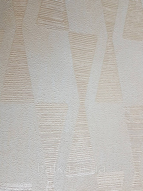 Шпалери Marburg Tango 58853 геометрія 3д сріблясті фігури на молочному тлі 10.05х0.70 м. Київ - фото 1