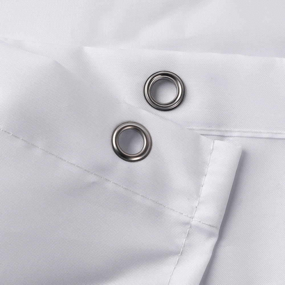 Шторка для ванны из полиэстера водонепроницаемая Bathlux 180x180 см с кольцами, занавеска для ванной комнаты Каменец-Подольский - изображение 9