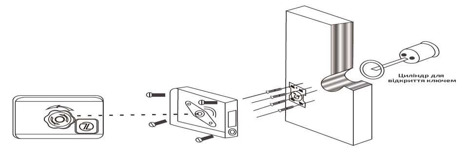Беспроводной биометрический комплект контроля доступа SEVEN LOCK SL-7701F Киев - изображение 8
