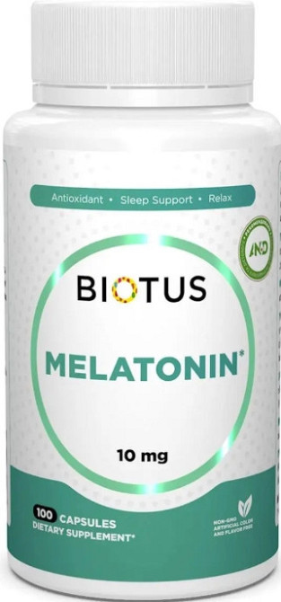Мелатонин Biotus Melatonin 10 мг 100 капс Киев - изображение 3