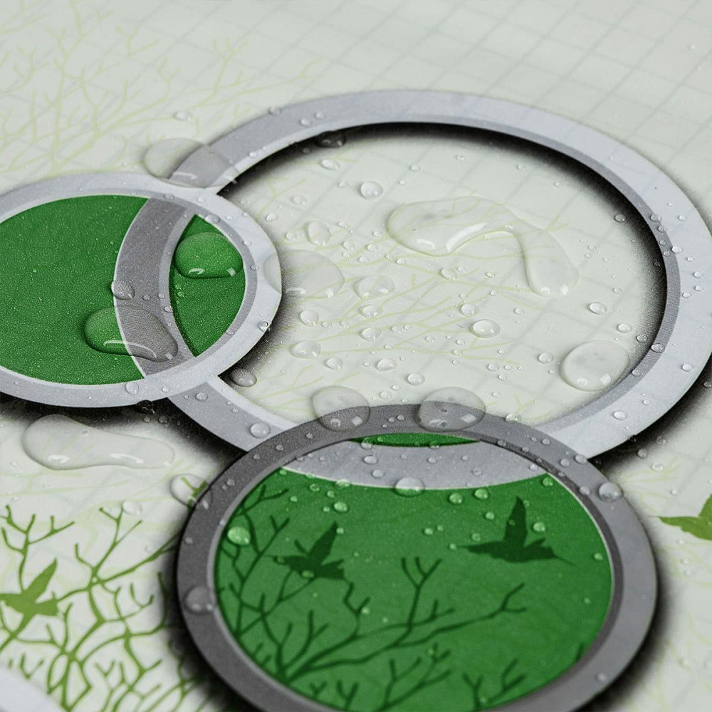 Самоклеюча плівка на паперовій основі 0,45х10м х 0,07мм Зелені дерева SW-00000797 Дніпро - фото 4