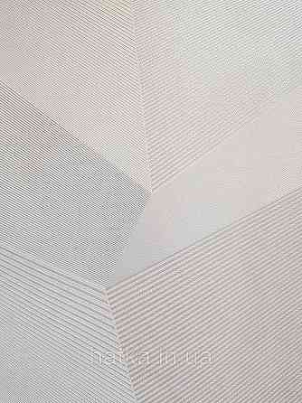 Шпалери метрові вінілові на флізеліні Sintra Vila геометрія фігури 3д сірі білі сріблясті 534601 Київ
