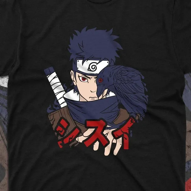 Футболка мужская с принтом Наруто Шісуі Учіха Размер 48 Anime0292 Днепр - изображение 4