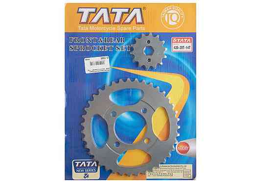 Звезды трансмиссии (пара) мопед Дельта 420-14T + 420-39T Мукачево