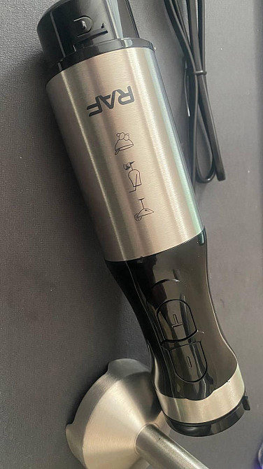 Ручной погружной блендер Domotec/RAF R-378, 1600Вт, пластик + металл, для измельчения Одесса - изображение 8