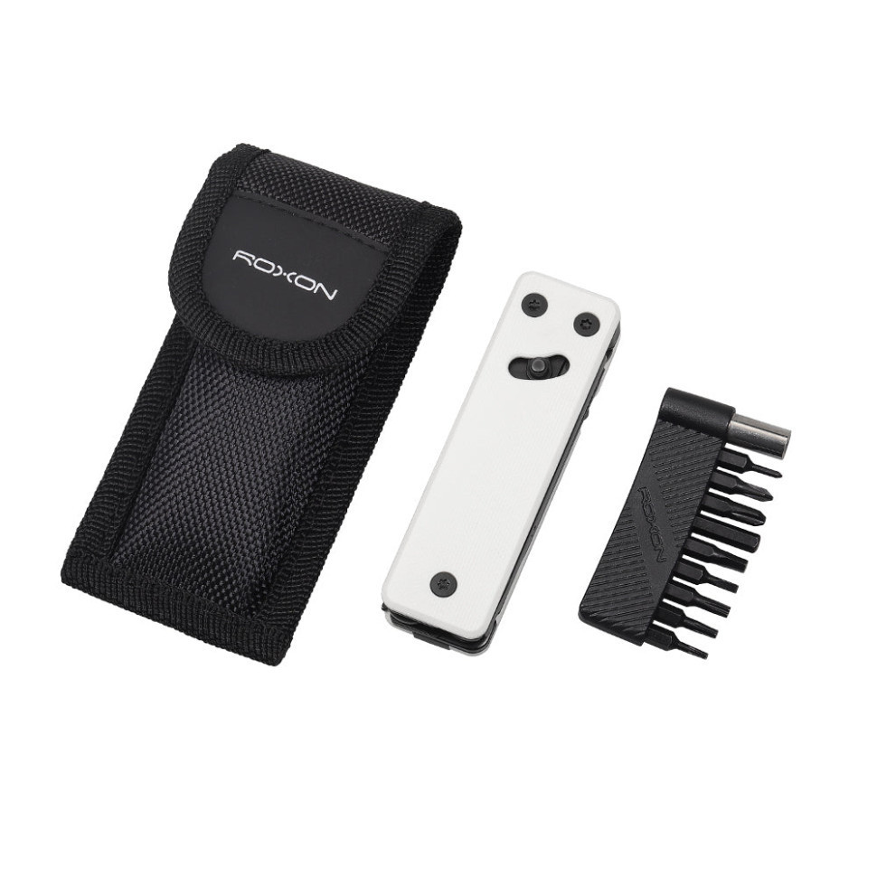 Мини мультитул Roxon KS2E Noir, черное лезвие, белый Киев - изображение 3