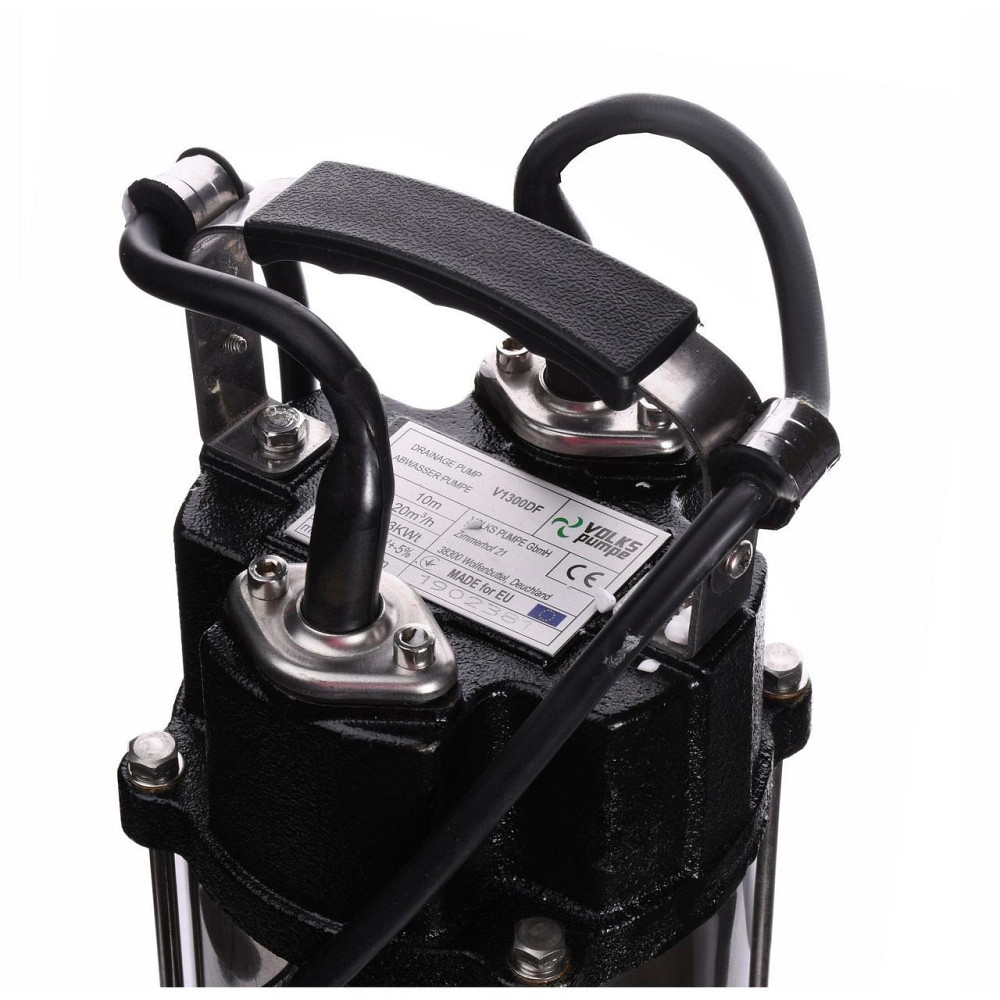 Насос фекальный с режущим механизмом VOLKS V1300 DF 1,3 кВт (000013623) Киев - изображение 3