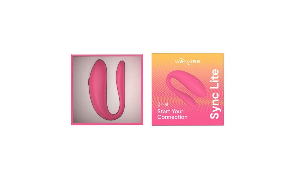 Смарт-вибратор для пар We-Vibe Sync Lite Pink, 10 виброрежимов, можно совмещать с проникающим сексом Sex Aura Киев - изображение 7