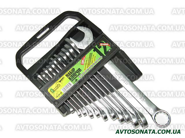 Набір ключів рожково-накидних 12 шт Alloid НК-2005-12М Вінниця - фото 2