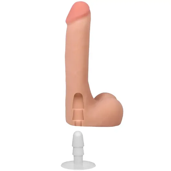 Фалоімітатор Doc Johnson The Realistic Cock ULTRASKYN - 9 Inch with Balls Vanilla Львів