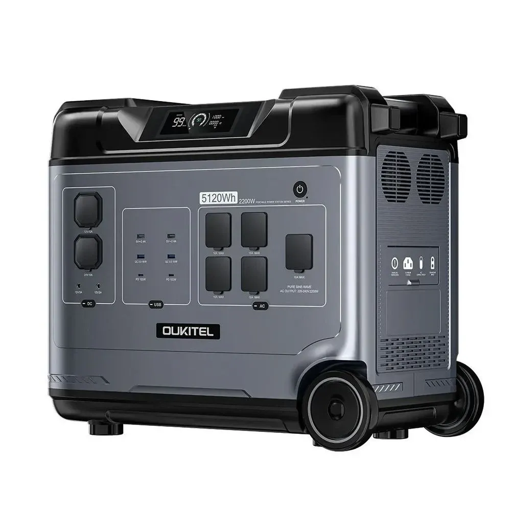 Портативна зарядна станція OUKITEL P5000E Pro 4000W 5120Wh (42-00146) Киев - изображение 1