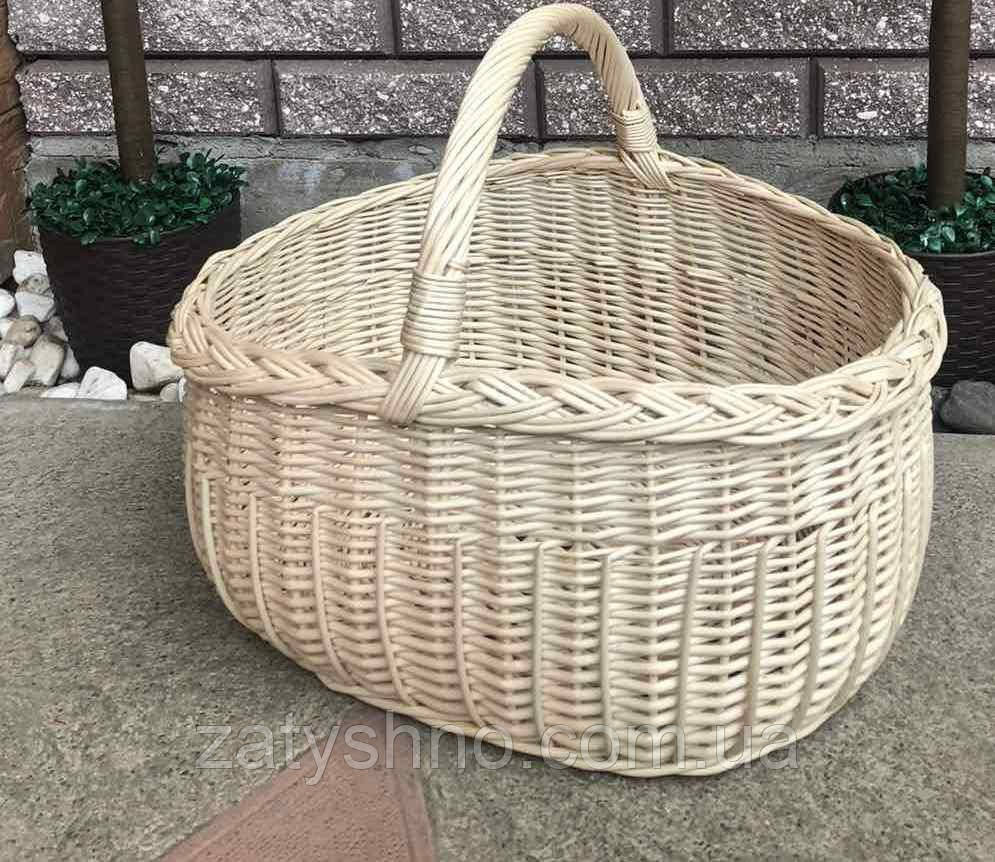 Корзина пасхальная  вместительная белая Киев - изображение 1