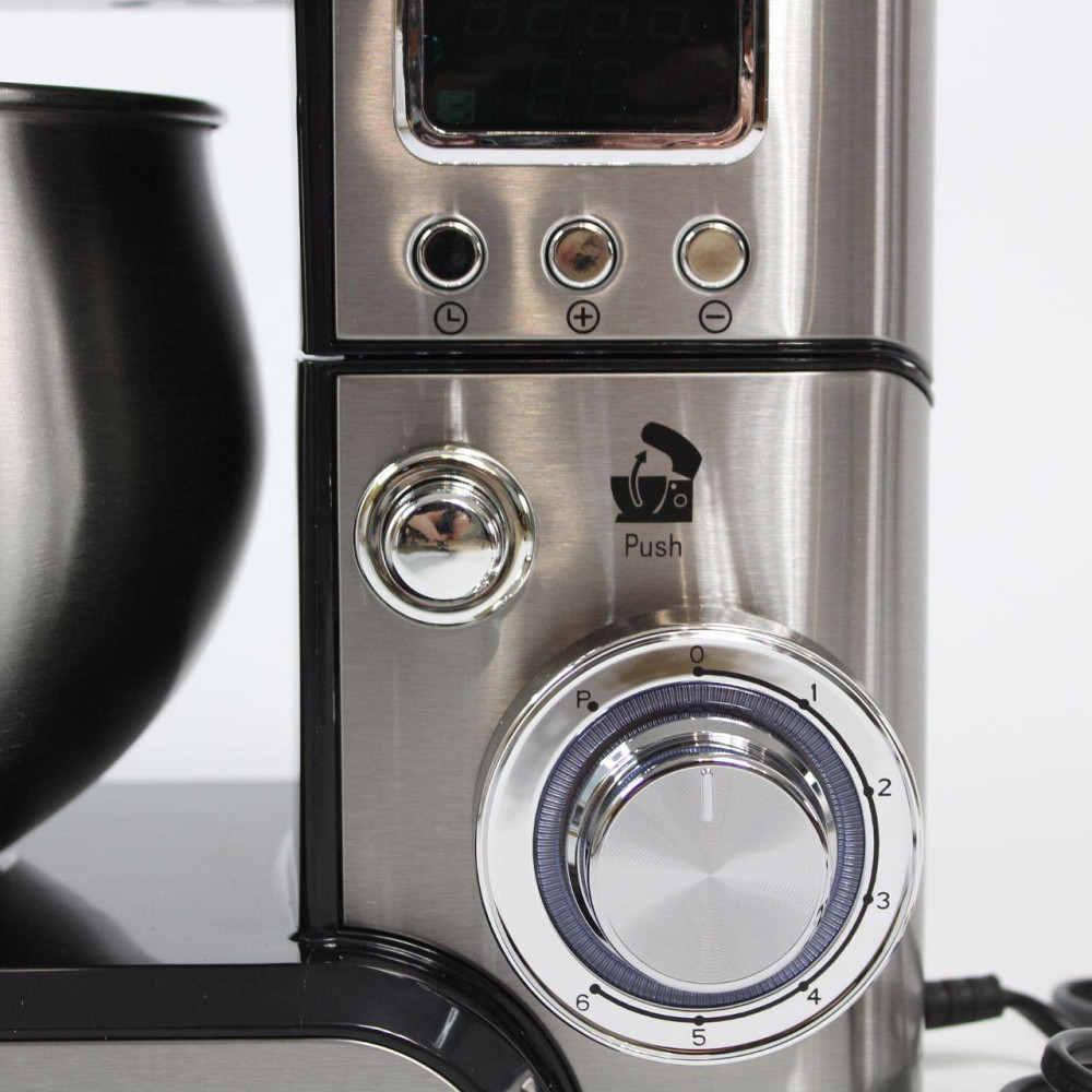 Миксер планетарный с чашей 6л, 4000Вт / Кухонный тестомес для дома / Кухонная машина Киев - изображение 8