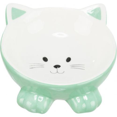 Миска Trixie Котик для котів, ергономічна, керамічна, 14 см, 150 мл Київ - фото 2