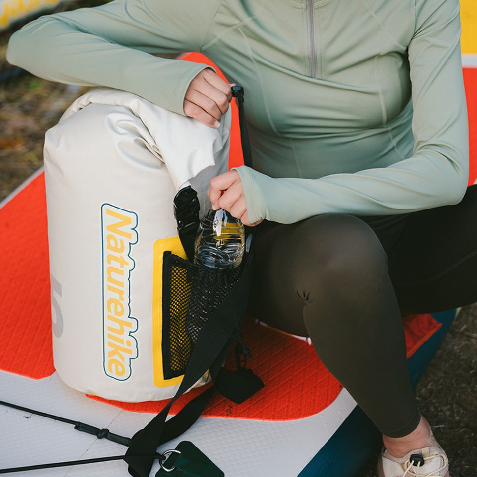 Водонепроницаемый рюкзак-чехол Naturehike CNK2300BS017 15л (Зеленый) Киев - изображение 4