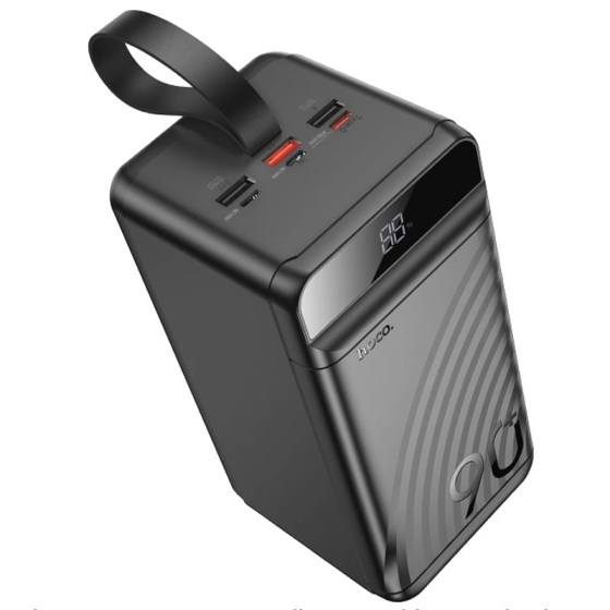 Универсальная зарядная батарея Hoco J123D 90000mAh Element PD20W+QC3.0(22.5W) Черный Винница