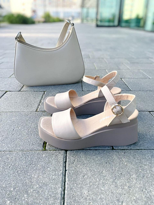 Tamei Босоніжки жіночі Tamei 219-8 бежеві (літо, шкіра натуральна) (5264) 40 Коломия - фото 1