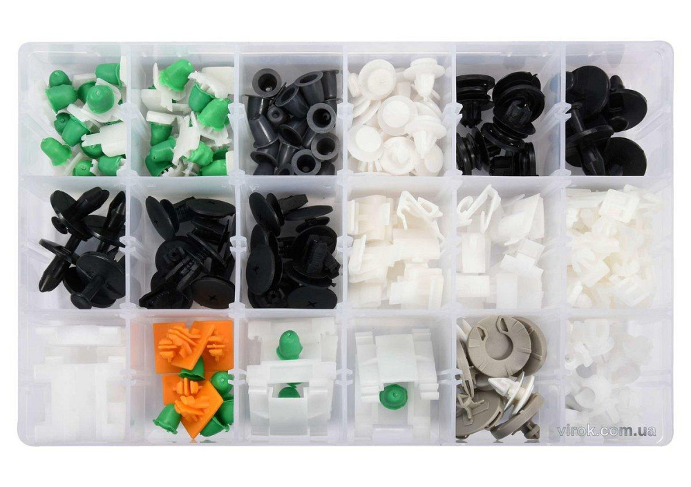 Шпинки для автосалоної обшивки AUDI YATO, різні, 12 типорозмірів, 160 шт. [20/320] Одеса - фото 1