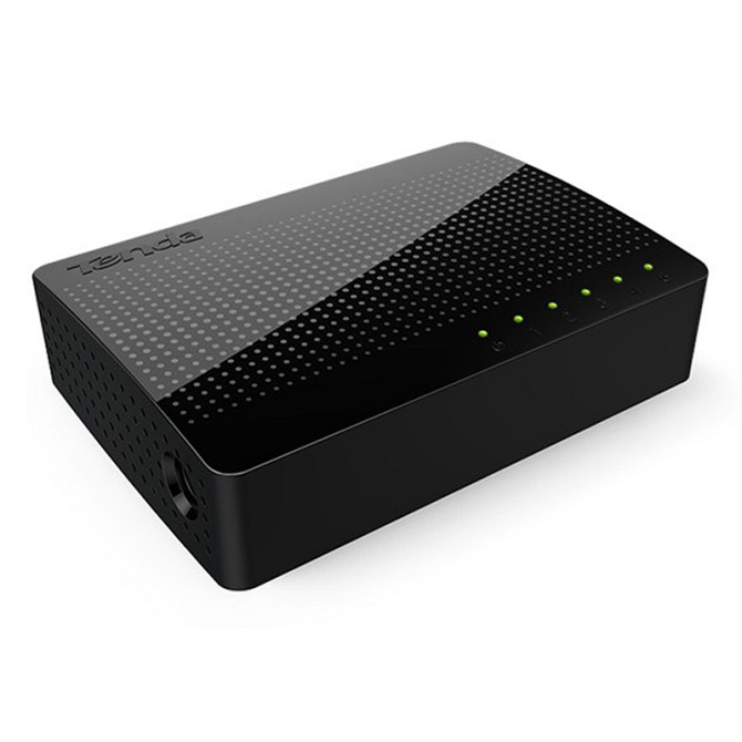 Комутатор (світч) Tenda SG105 (Чорний, 5 LAN портів 10/100/1000 Мбіт/с) Миколаїв - фото 1