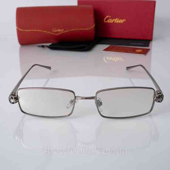Женские стильные солнцезащитные очки Cartier (62870) фотохромные Киев