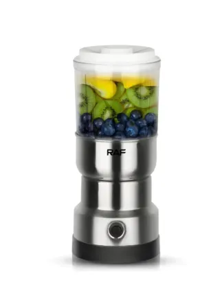 Кофемолка-блендер мощный измельчитель электрический RAF R-7126 300W из нержавеющей стали Коломия