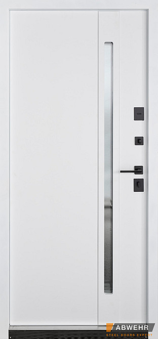 Двери уличные, модель 537 AVENUE Антрацит/Белый ТЕРМОРАЗРЫВ 3 контура уплотнения 860 Киев - изображение 2