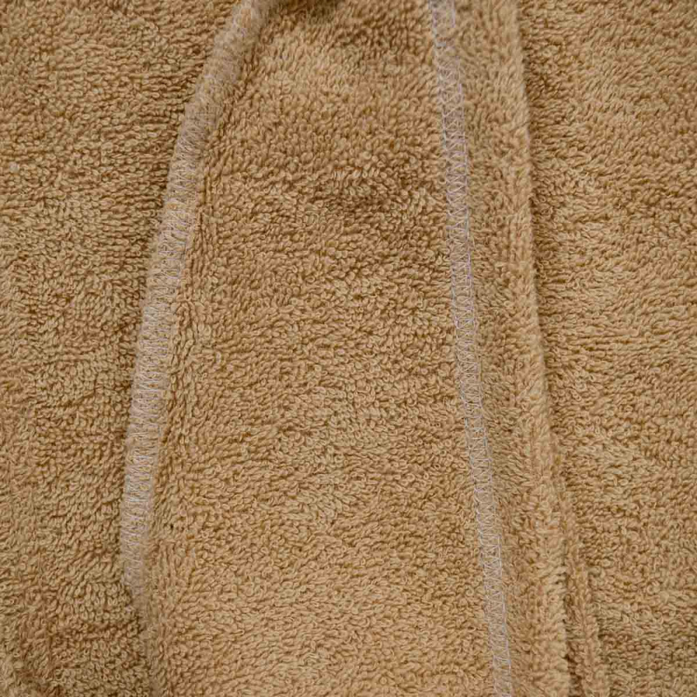 Полотенце для волос тюрбан махровый YouStar 75х26 см 100% Хлопок 400г/м2 (Бежевый) Сумы - изображение 2