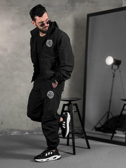 Спортивний костюм руни краш black НП4935 Одеса - фото 1