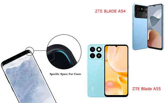 Захисне скло HyperGlass Pro для ZTE BLADE A54, Blade A55 – максимальна чутливість та захист Київ