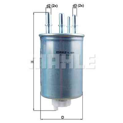 Фильтр топливный KOLBENSCHMIDT KL1044 Винница