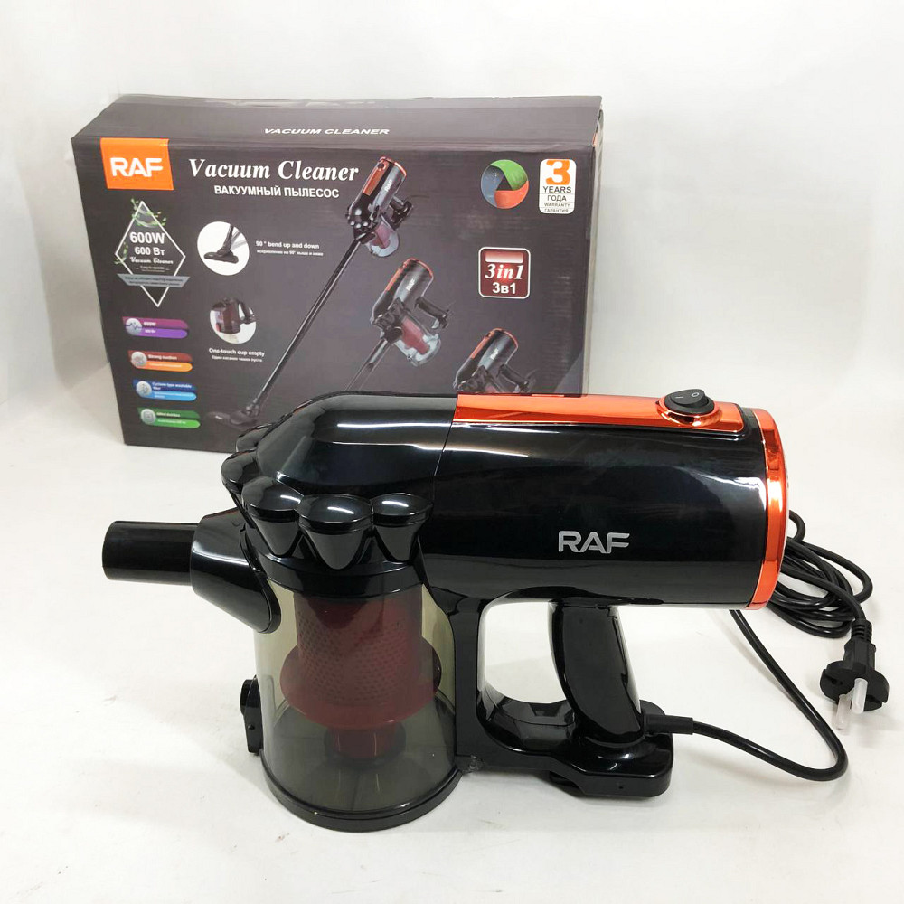 Вертикальный мощный пылесос без мешка RAF, Многофункциональный вертикальный пылесос TV-67 Львов - изображение 16