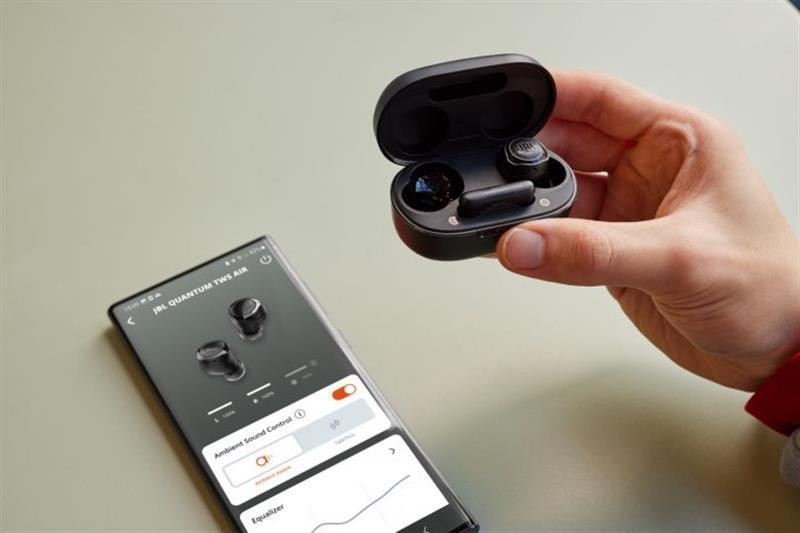 Bluetooth-гарнітура JBL Quantum TWS Air Black (JBLQTWSAIRBLK) ( 19605 ) Харків - фото 10