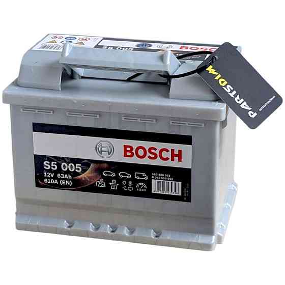 Автомобильный аккумулятор Bosch 63Аг 610А(EN) R+ Ковель